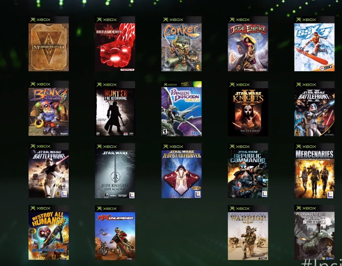Xbox 1 : de gros titres rétro à venir (Panzer Dragoon, Kotor 2, Morrowind, Conker...)