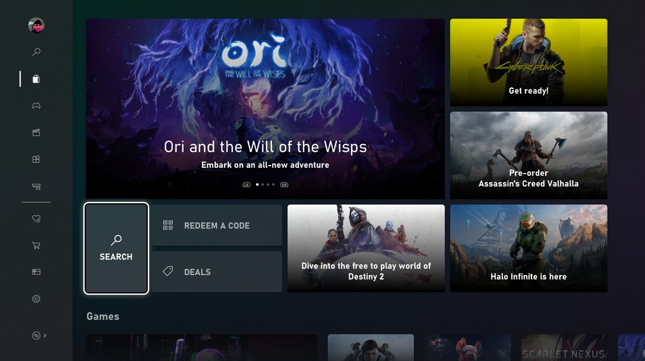 La nouvelle interface Xbox se dévoile