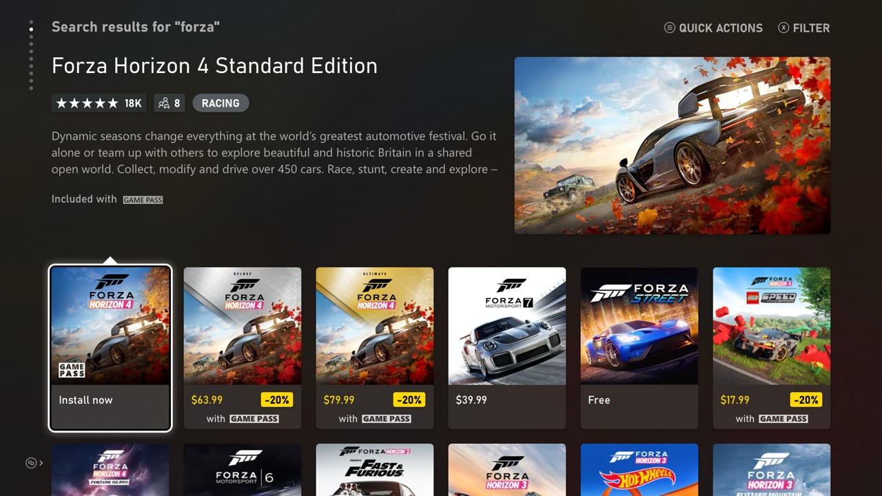 La nouvelle interface Xbox se dévoile