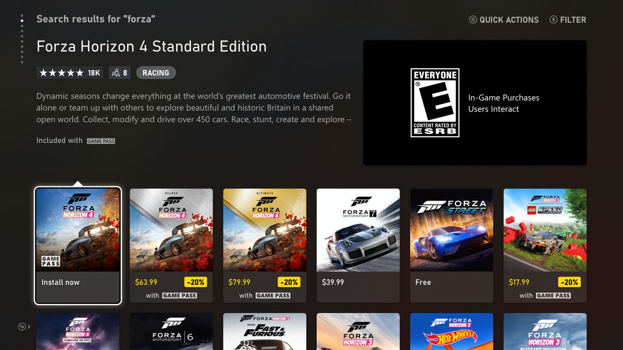 La nouvelle interface Xbox se dévoile