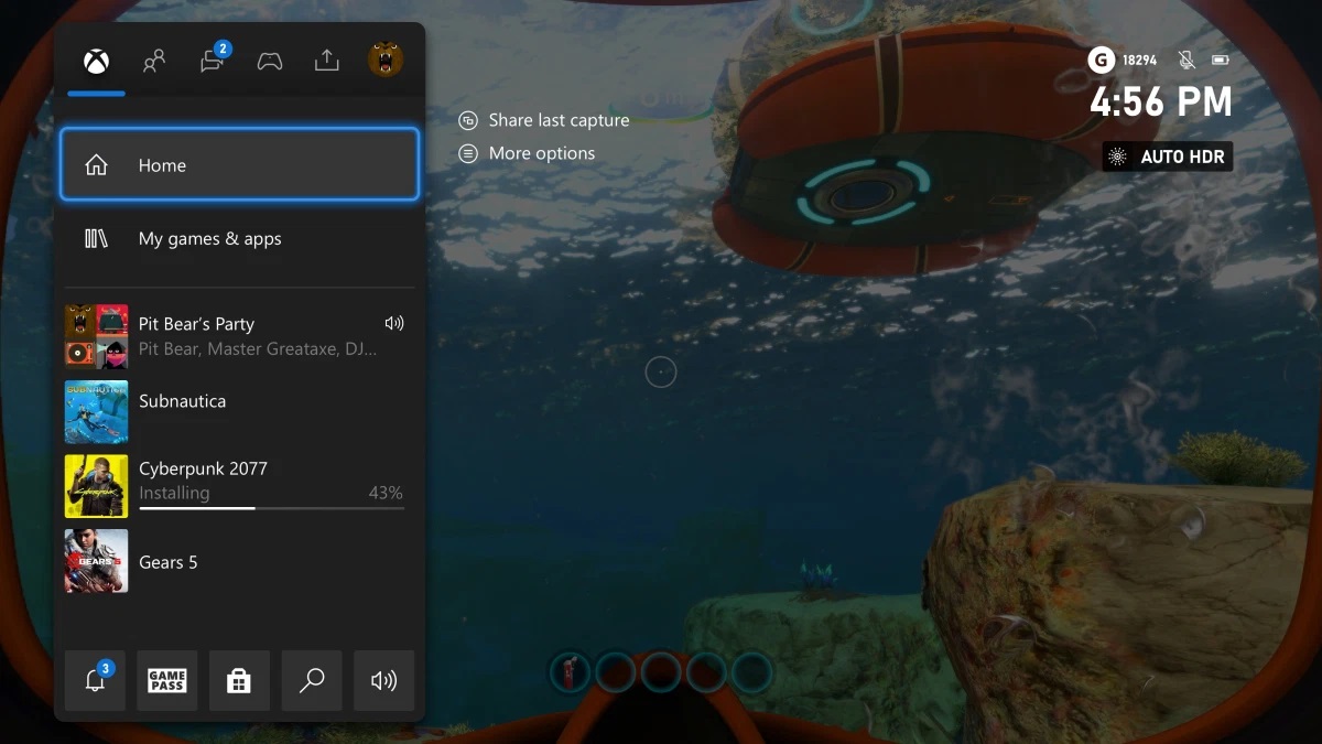 Xbox : la nouvelle MAJ est disponible
