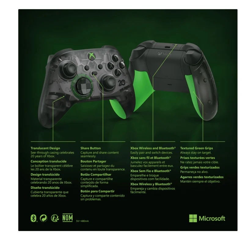 Un pad pour les 20 ans de la Xbox