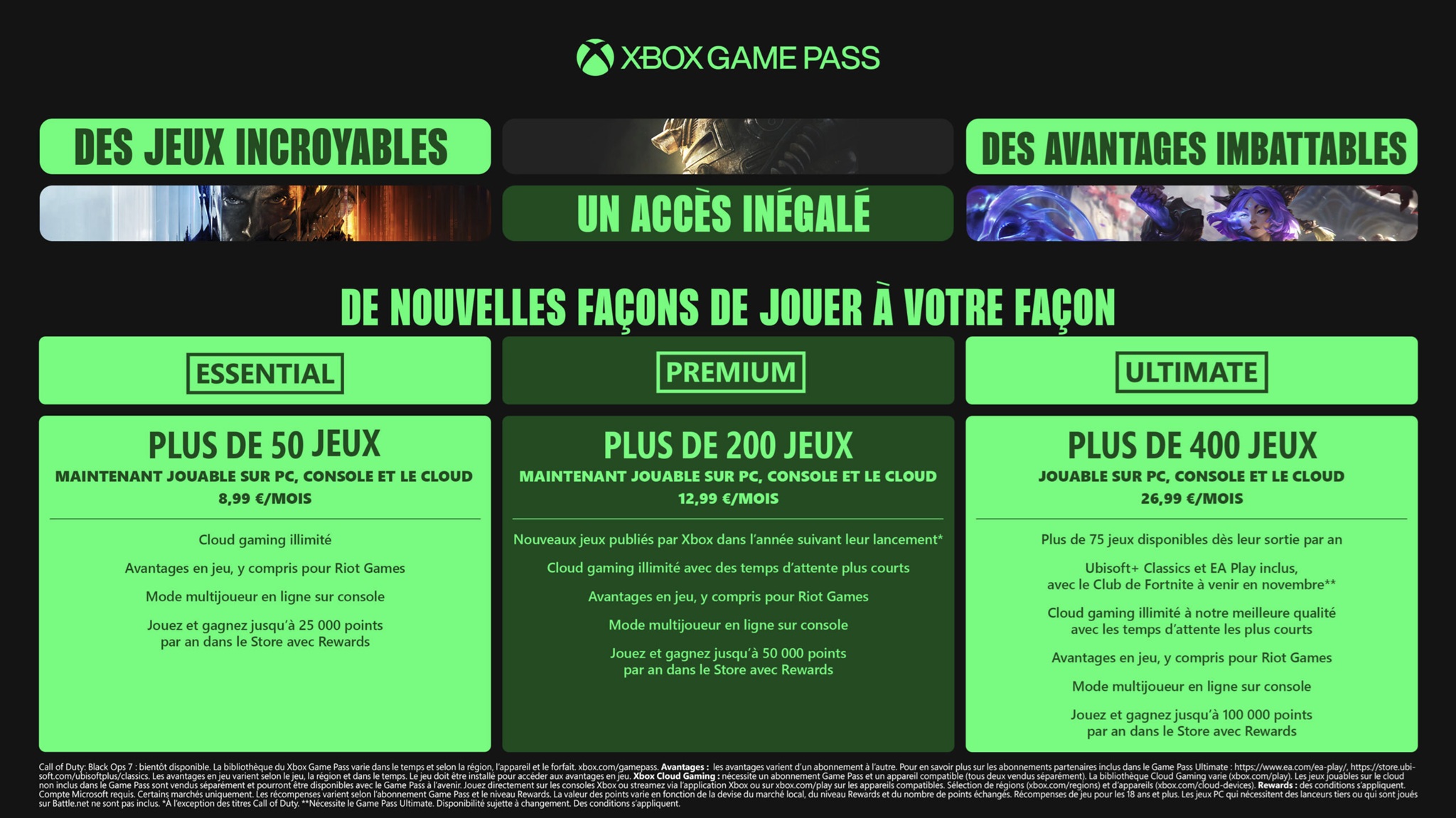 Game Pass : les changements officialisés + explosion du prix du Game Pass Ultimate
