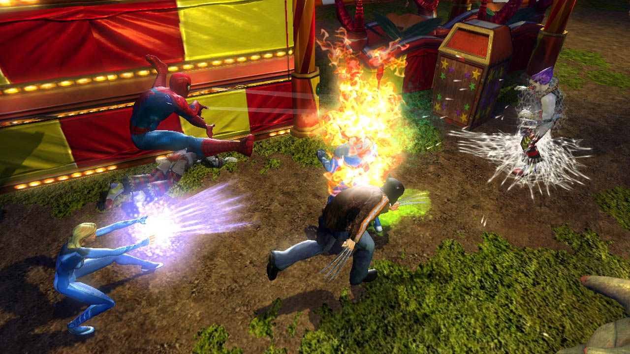 Marvel Ultimate Alliance en action