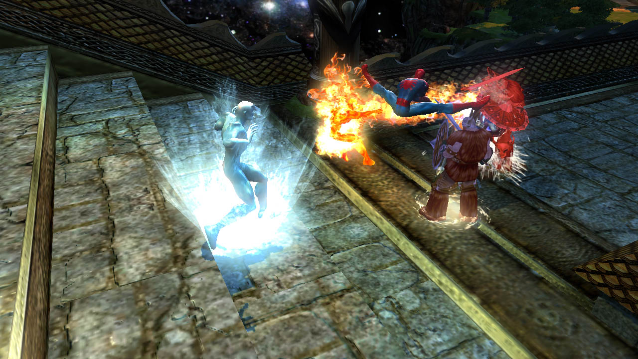 Marvel Ultimate Alliance en action