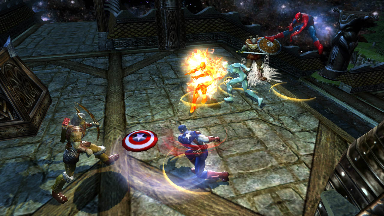 Marvel Ultimate Alliance en action