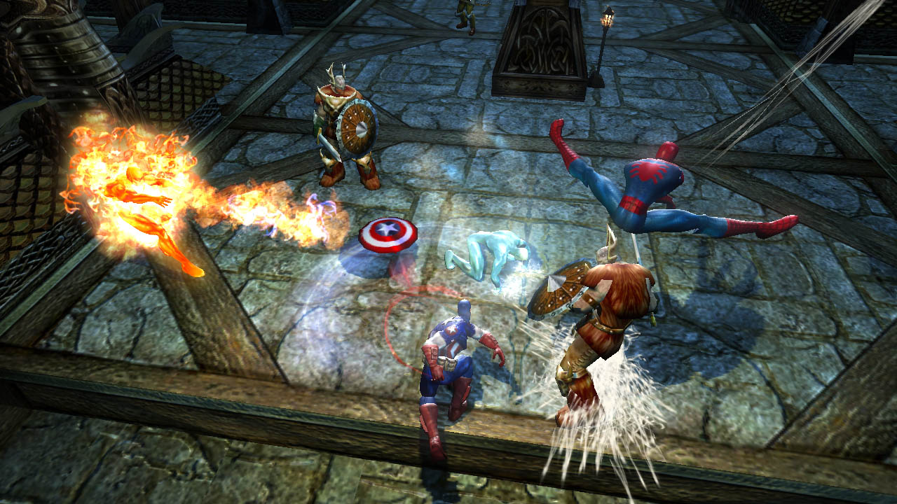 Marvel Ultimate Alliance en action