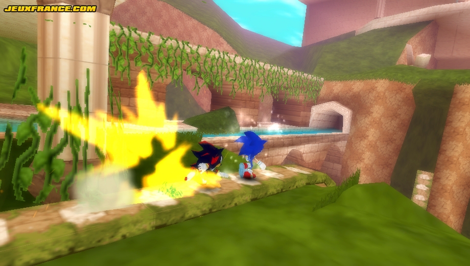 Sonic Rivals prend la pose