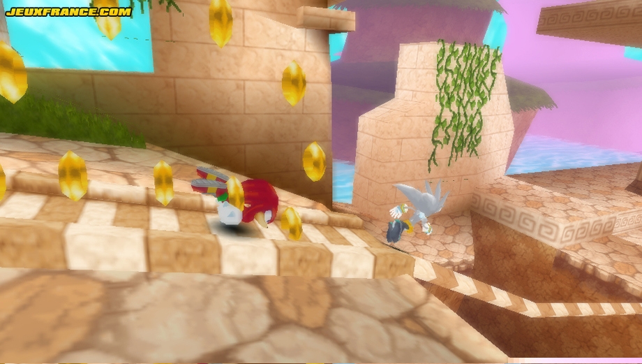 Sonic Rivals prend la pose