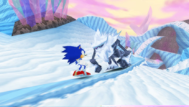 Sonic Rivals prend le frais