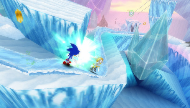 Sonic Rivals prend le frais
