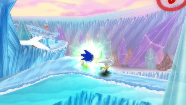 Sonic Rivals prend le frais