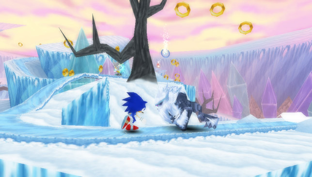 Sonic Rivals prend le frais