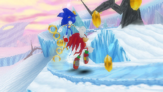 Sonic Rivals prend le frais