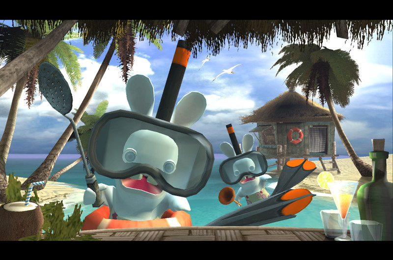 Rayman Raving Rabbids en images