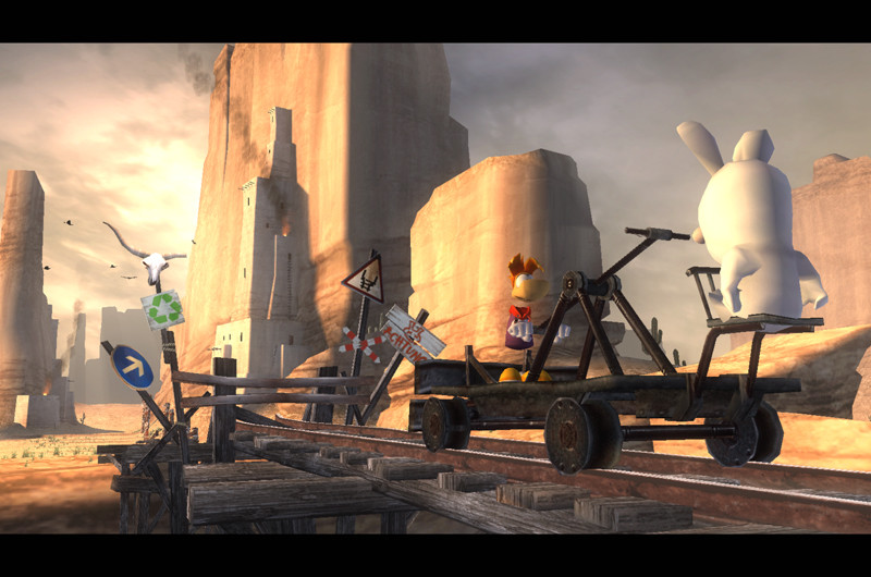Rayman Raving Rabbids en images
