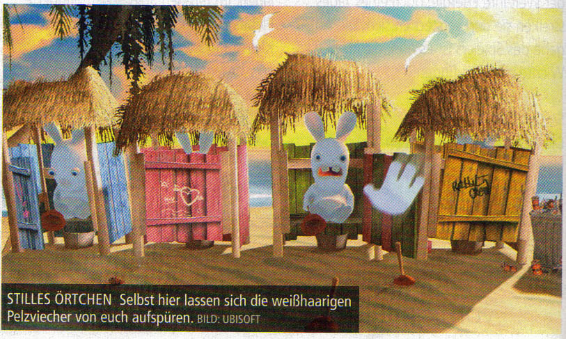 Rayman Raving Rabbids scanné