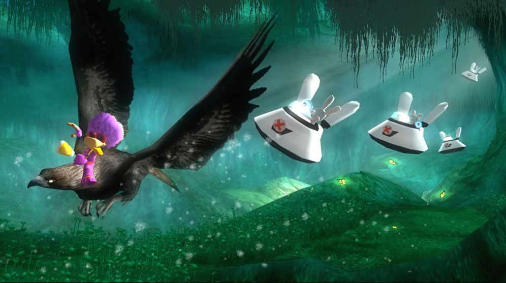 Rayman Raving Rabbids en action