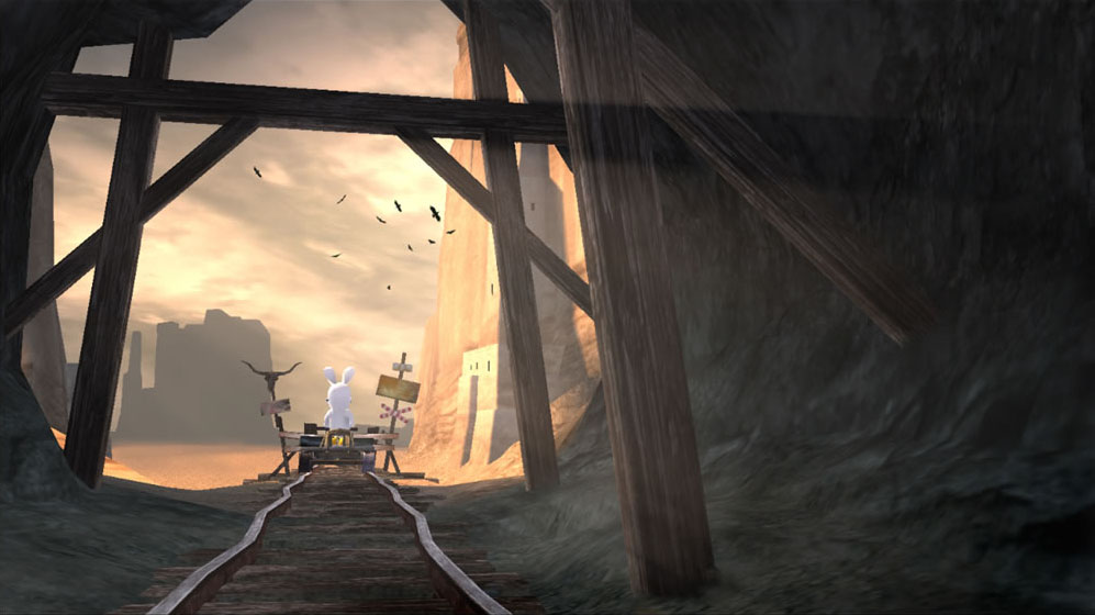 Rayman Raving Rabbids en action
