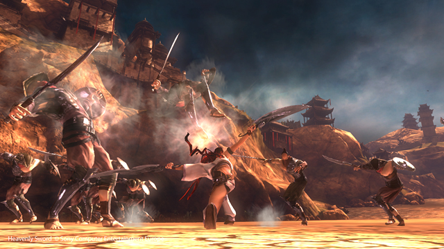 Heavenly Sword frappe en force
