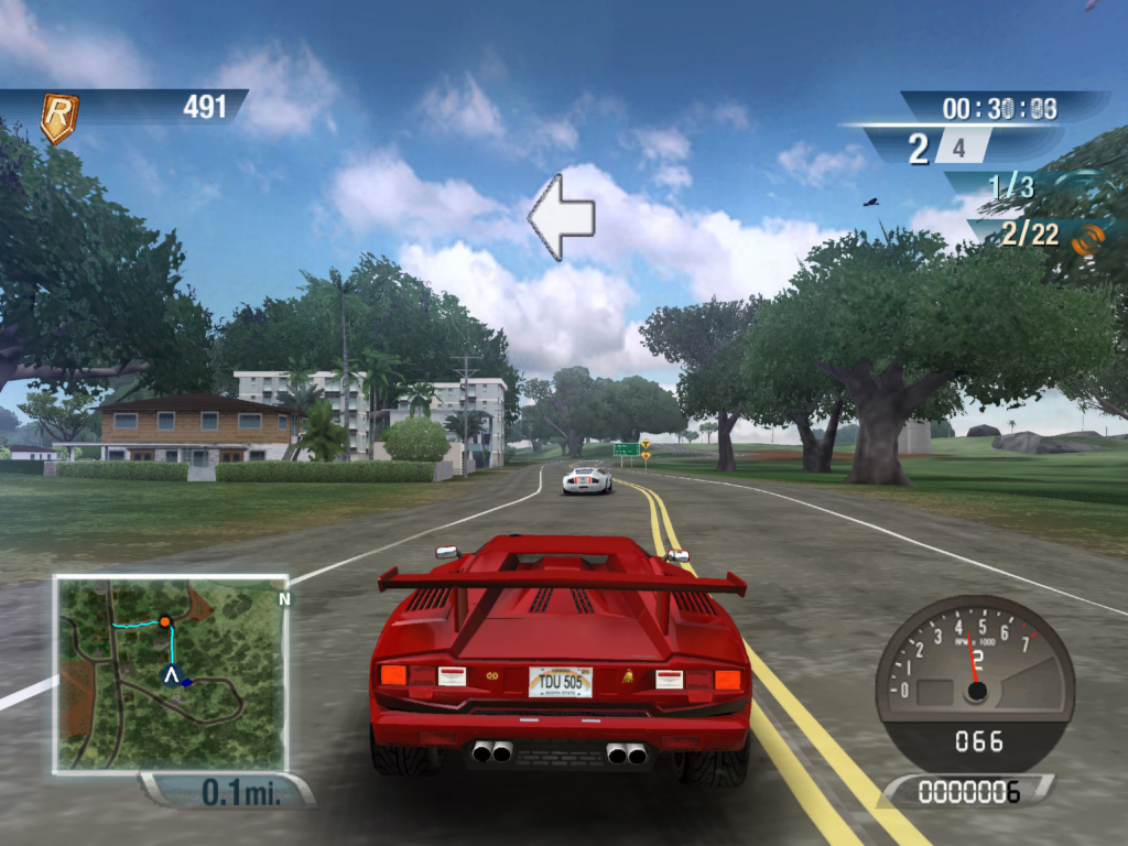 Test Drive Unlimited à l'affiche sur PS2