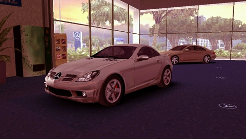 Test Drive Unlimited sur PSP en images
