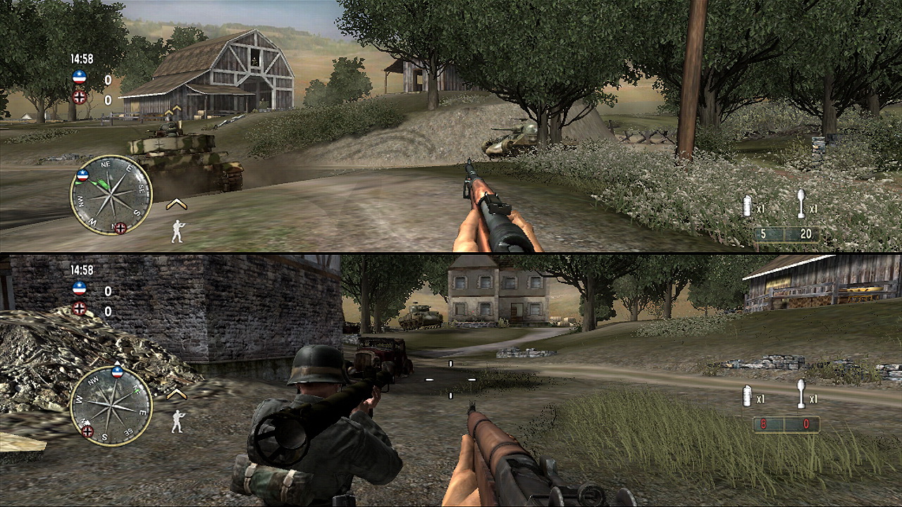 Call of Duty 3 en multijoueur