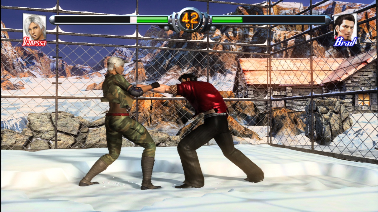 Virtua Fighter 5 en plein combat