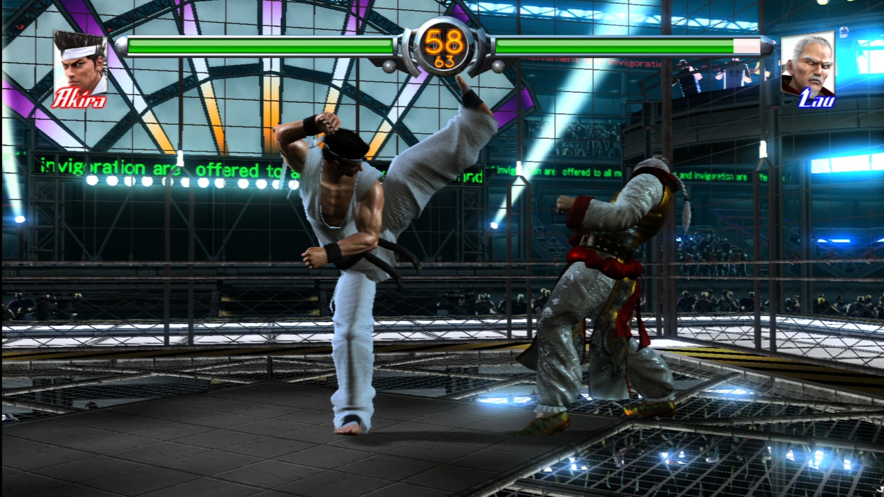 Virtua Fighter 5 en plein combat