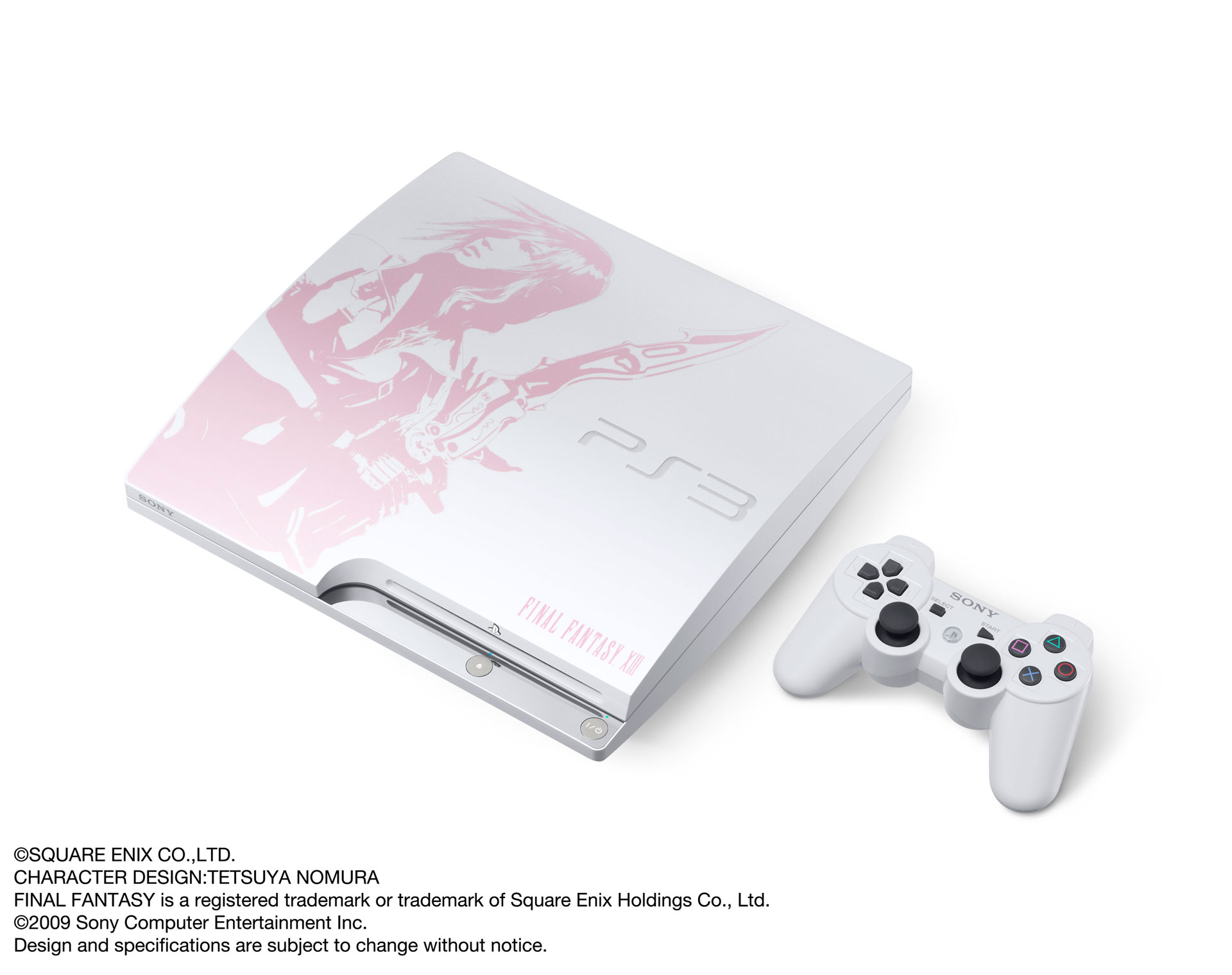 La PS3 collector FFXIII illustrée