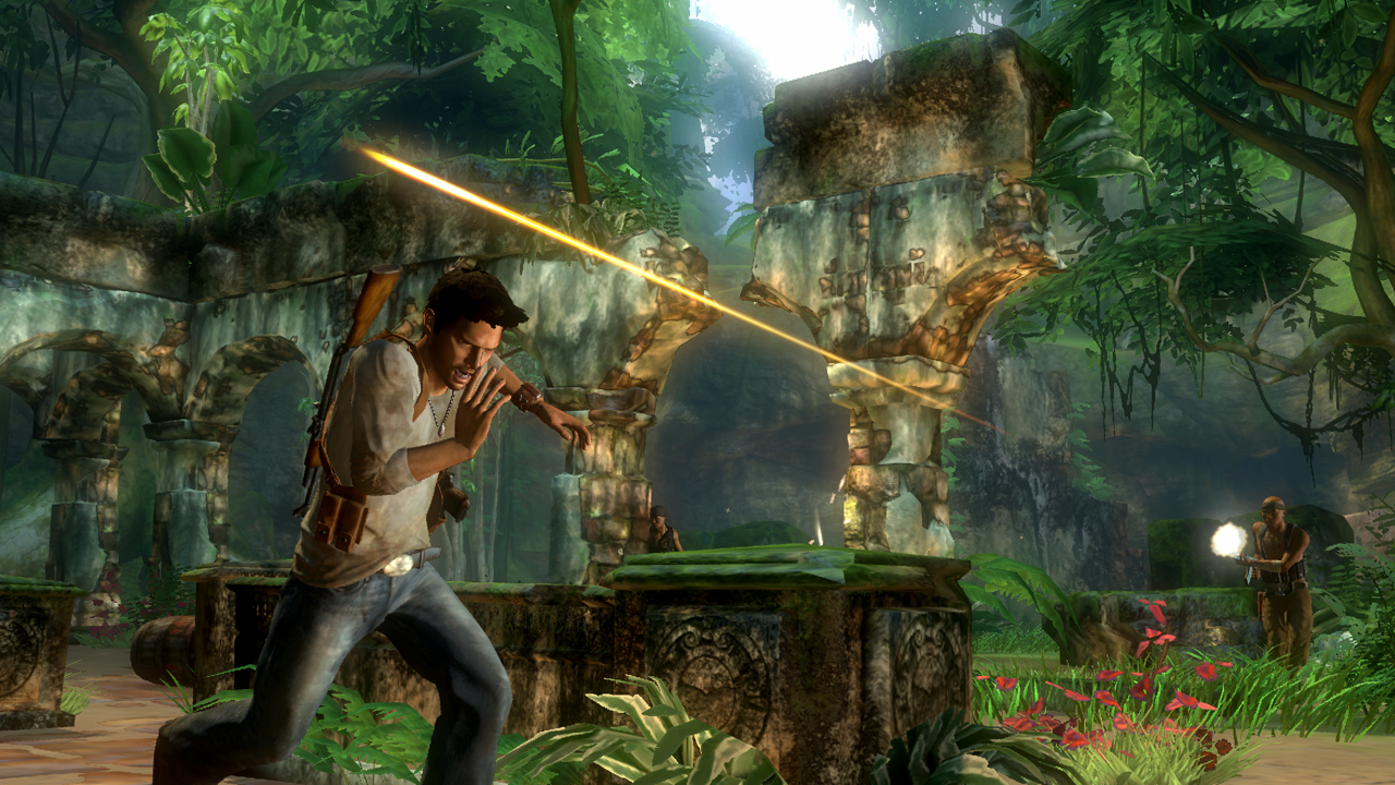 Uncharted en pleine forêt