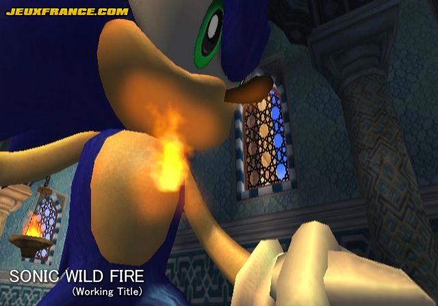 Sonic Wild Fire fonce en images