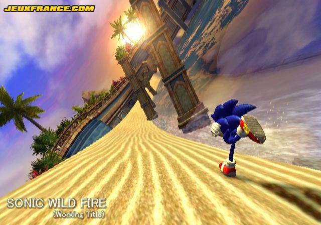 Sonic Wild Fire fonce en images