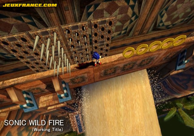 Sonic Wild Fire fonce en images