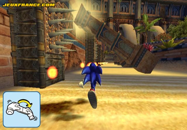 Sonic Wild Fire fonce en images