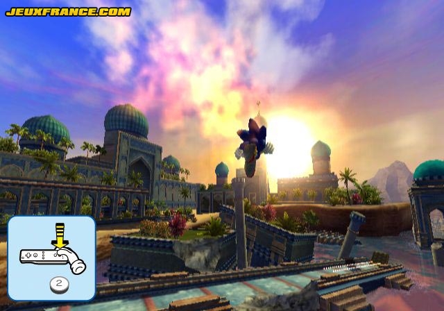 Sonic Wild Fire fonce en images
