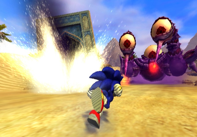 Sonic Wii visite le passé