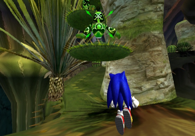 Sonic Wii visite le passé