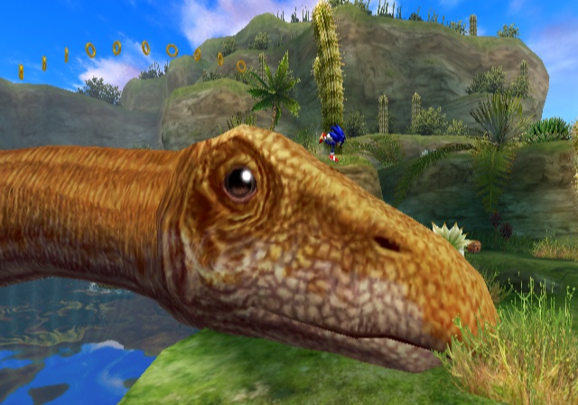 Sonic Wii visite le passé