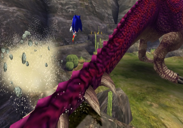 Sonic Wii visite le passé