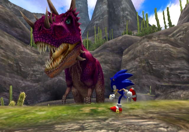 Sonic Wii visite le passé