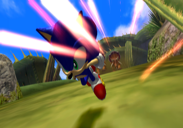Sonic accélère en images sur Wii