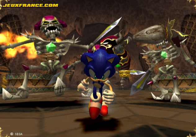 Sonic se déchaîne en images