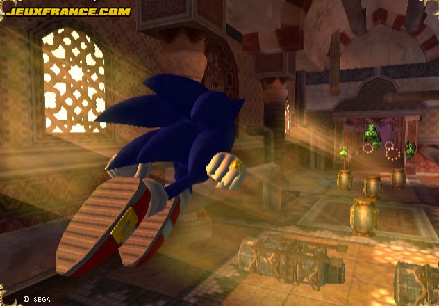 Sonic se déchaîne en images