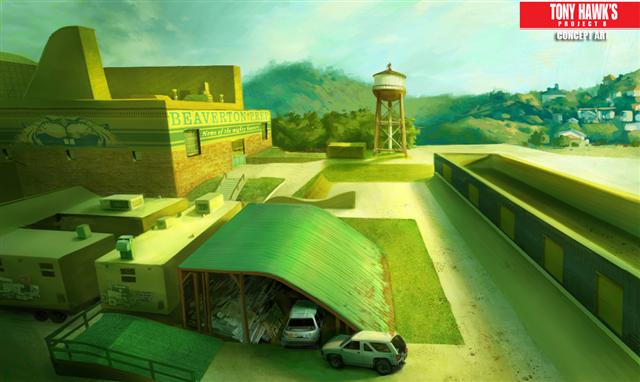 Tony Hawk's Project 8 en artworks