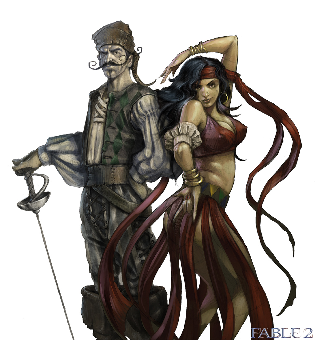 Fable 2 en deux artworks