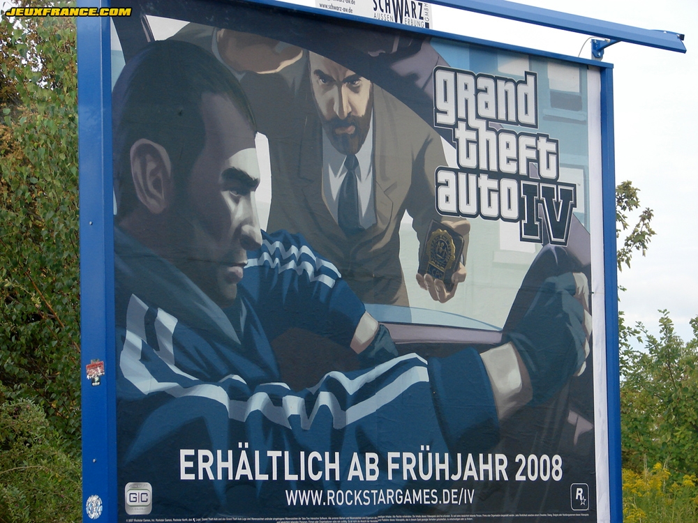 Grand Theft Auto IV prend la pose