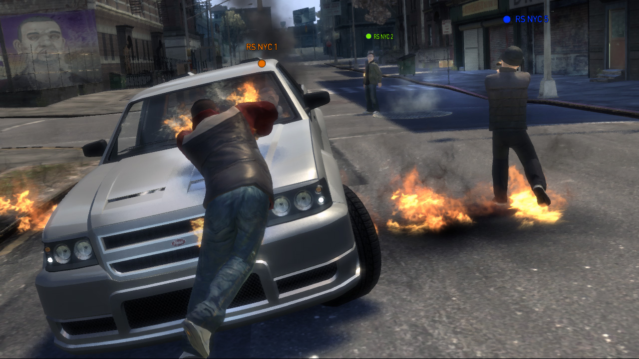 GTA IV : le multi en images