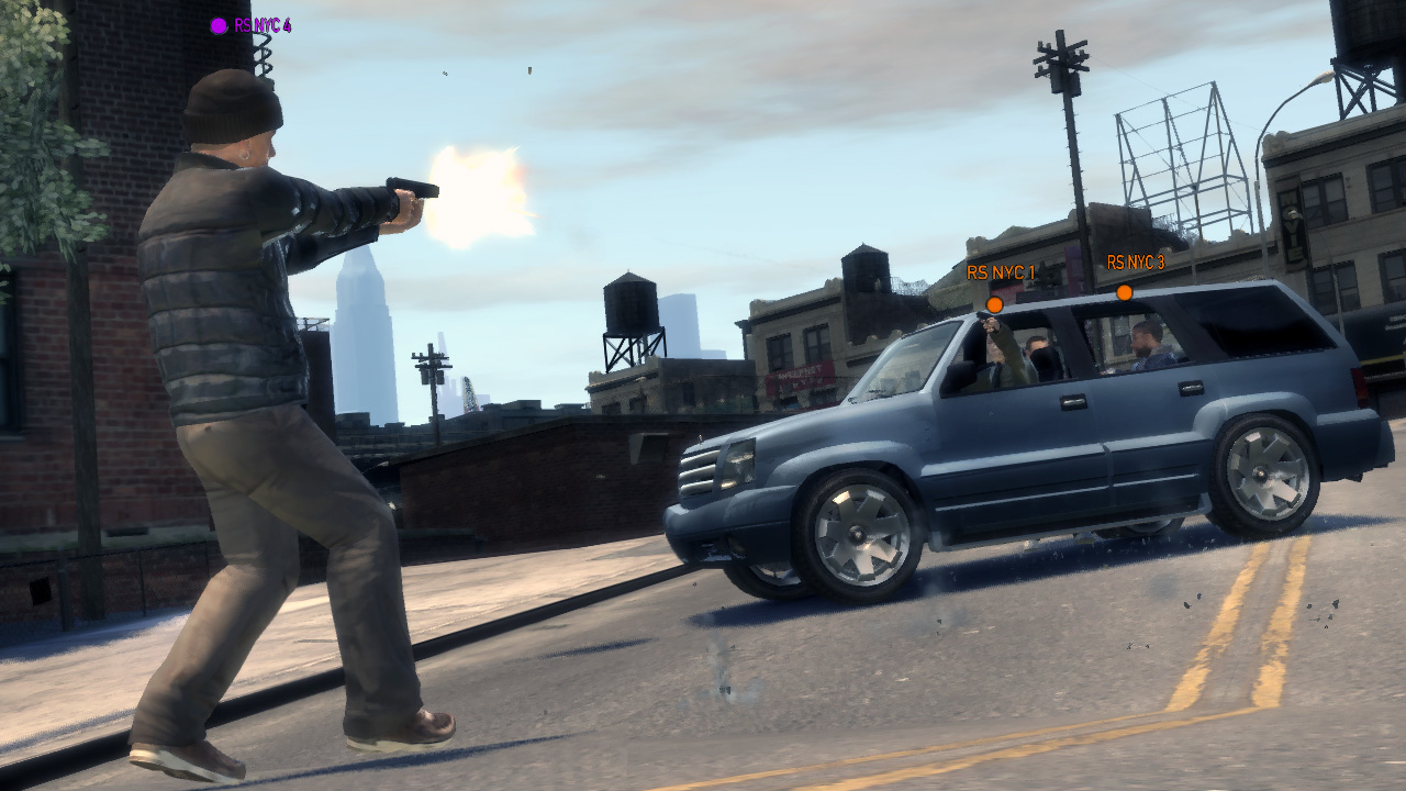 GTA IV : le multi en images