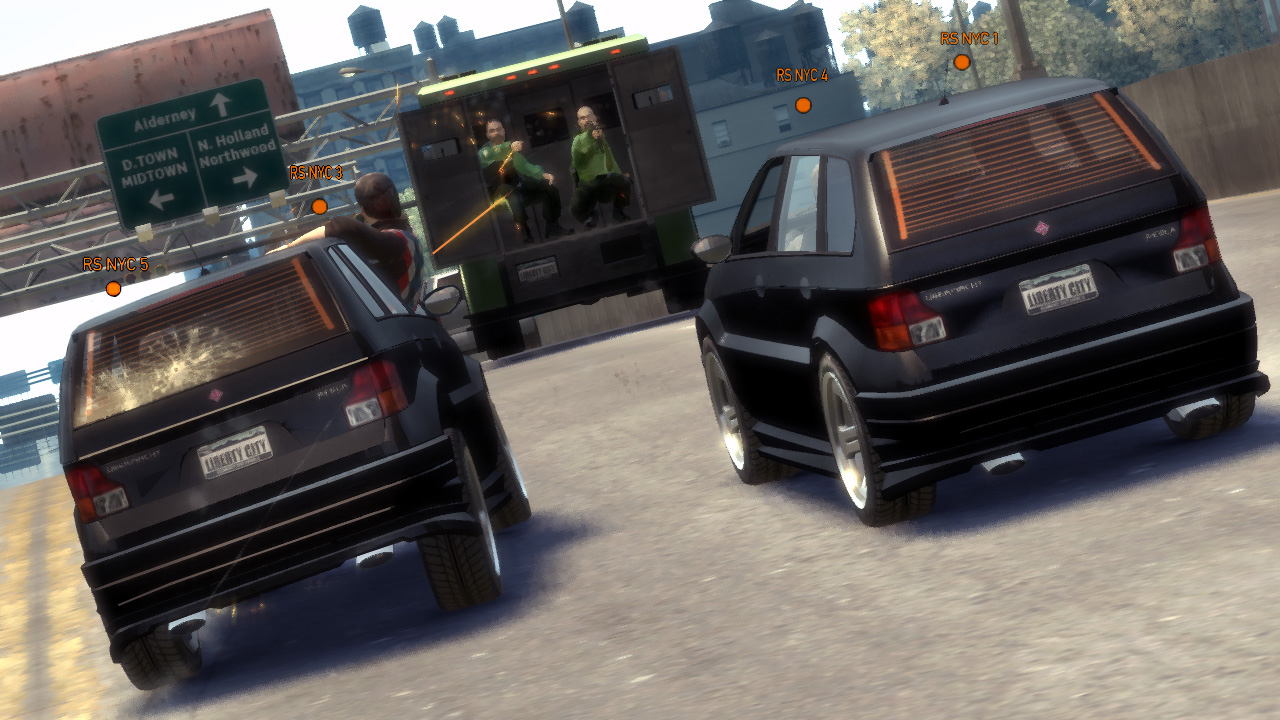 GTA IV : le multi en images